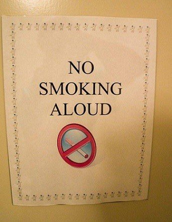No smoking aloud.jpg