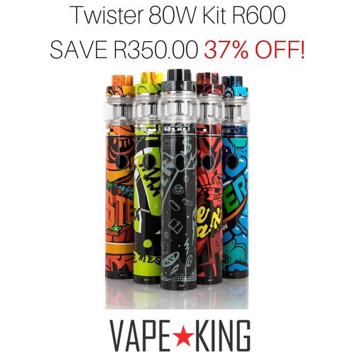 VAPE KING Twister 80W Kit R600 SAVE R350.00 37% OFF!.jpg