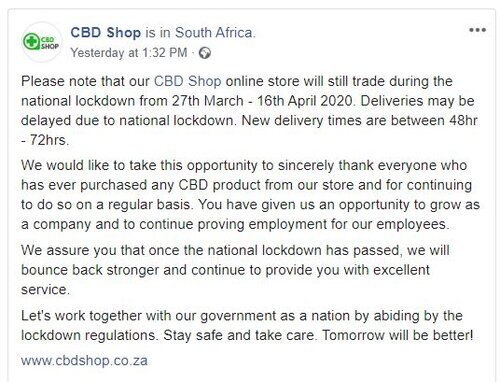 CBD Shop delivers during lockdown.JPG
