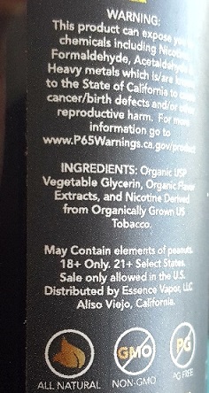 Essence Vapor_Amaretto Cold Brew_Back of bottle.jpg