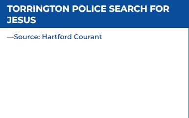 Torrington Police search for Jesus.jpg