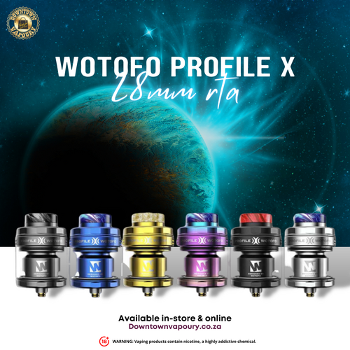 Downtown Vapoury Wotofo Profile X 28mm RTA