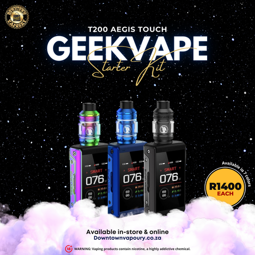 Downtown Vapoury Geekvape T200 Aegis Touch Starter Kit