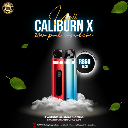 Downtown Vapoury Uwell Caliburn X 20W Pod System