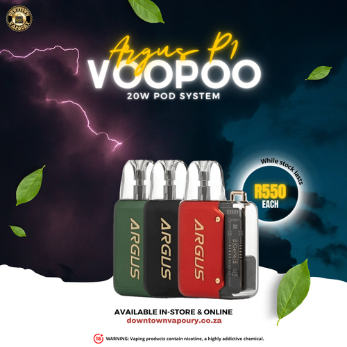 Downtown Vapoury Voopoo Argus P1 20W Pod System Kit