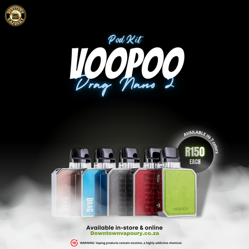 Downtown Vapoury Voopoo Drag Nano 2 20W Pod Kit System