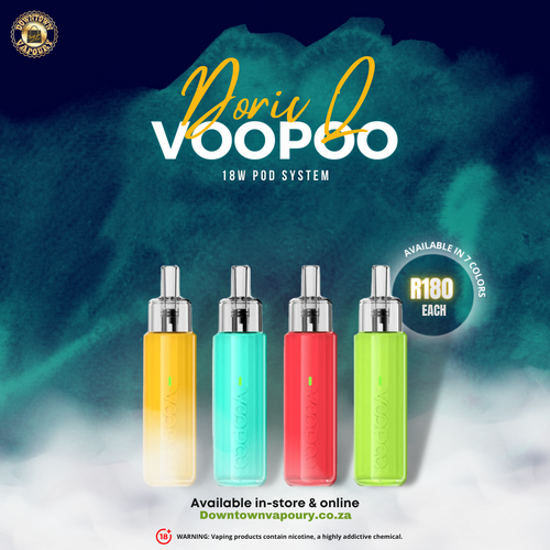 Downtown Vapoury - Voopoo Doric Q Pod Kit System - Durban Online Vape Store Shop - New Product Arrival