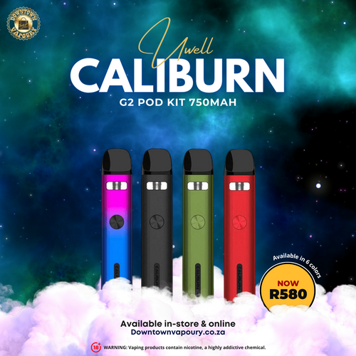 Downtown Vapoury Uwell Caliburn G2 Pod Kit System