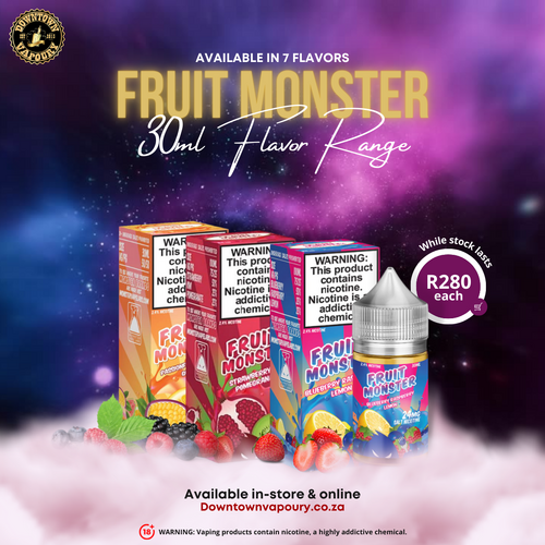Downtown Vapoury Fruit Monster 30ml Flavor Range