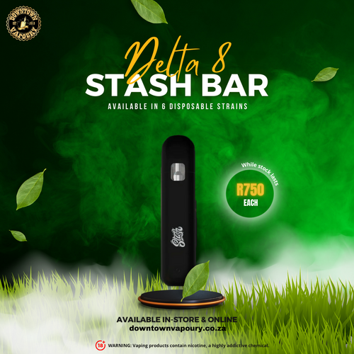 Downtown Vapoury - Stash Bar Delta 8 Diposable - New Arrival