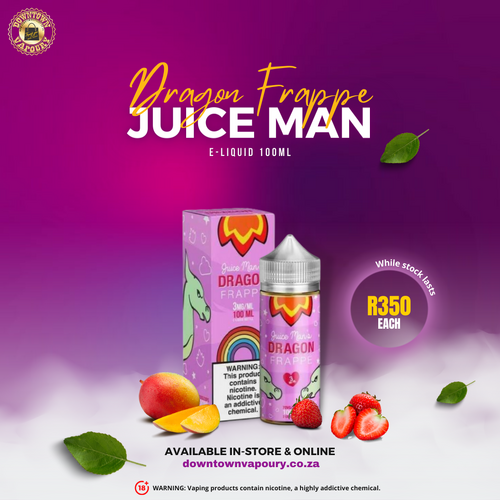 Downtown Vapoury - Juice Man -Dragon Frappe - Eliquid - 100ml