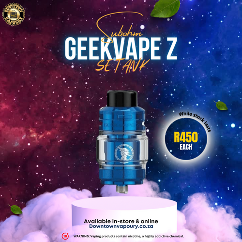 Downtown Vapoury Geekvape Z Subohm SE Tank