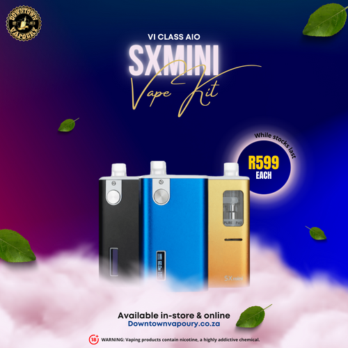 Downtown Vapoury SXMINI VI CLASS AIO VAPE KIT