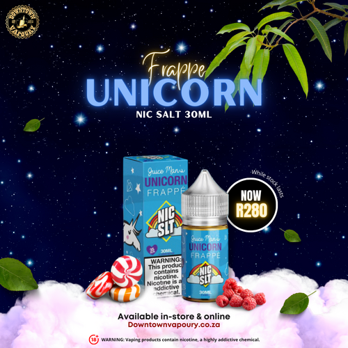 Downtown Vapoury Unicorn Faappe Nic Salts