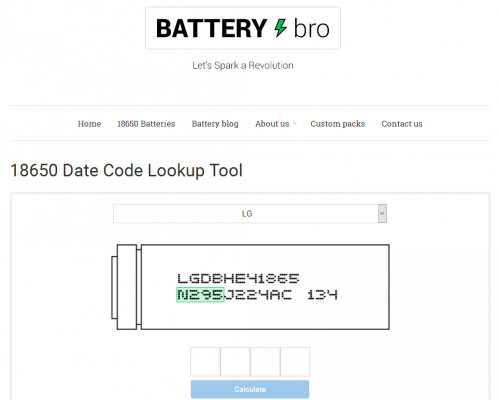 Blog - How to know the date code of your SAMSUNG 18650 batteries