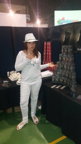 Liqua Promo Girl & Qube Display.jpg