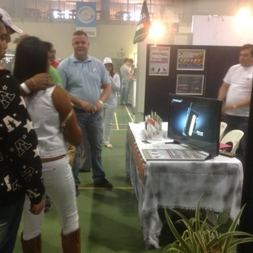 Customers at Liqua Hats Stand.JPG