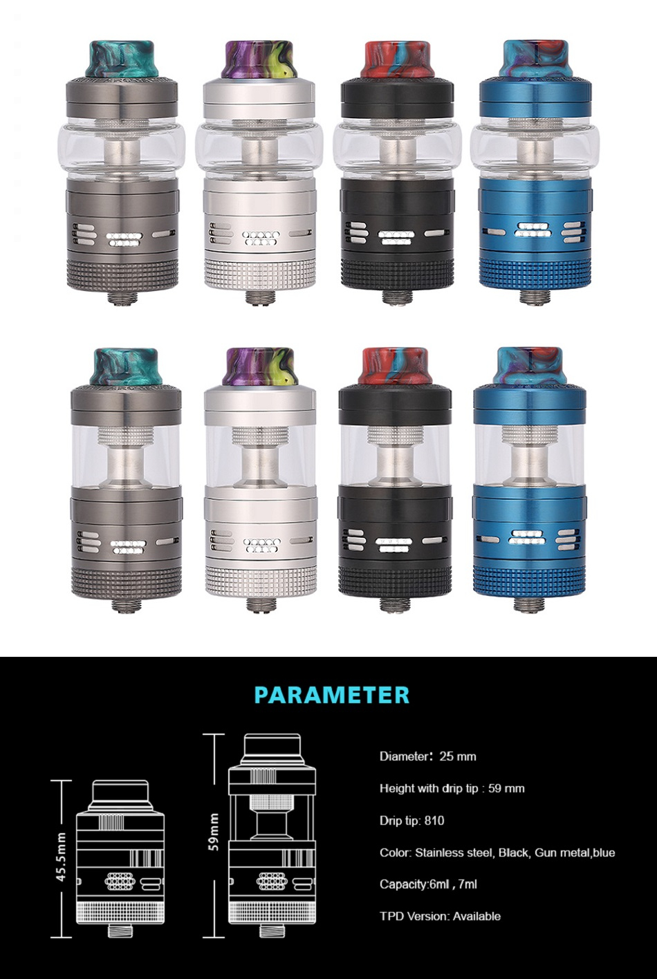 Aromamizer plus rdta by steam crave фото 44