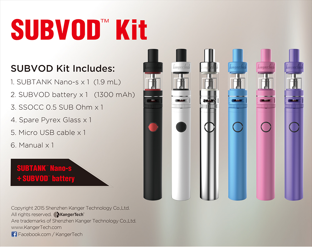 VK - Kangertech Subvod Starter Kit in Stock | ECIGSSA - Vape Forum South Africa VK - Kangertech Subvod Starter Kit in Stock | ECIGSSA - Vape Forum South Africa